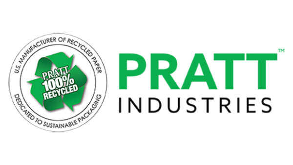 Pratt Industries logo representing a manufacturer of recycled paper and sustainable packaging products.