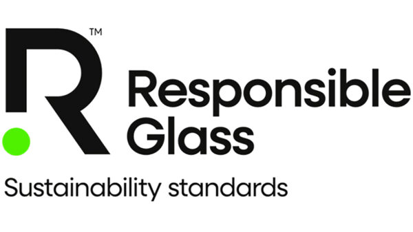 Responsible Glass logo representing sustainability standards for the glass industry.