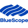 BlueScope logo representing steel manufacturing and building products.