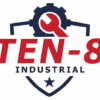 TEN-8 Industrial logo.