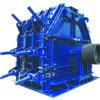 Orbcon industrial size reduction machine for processing and reducing recyclable materials