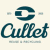 Cullet Reuse & Recycling logo representing glass recycling and cullet recovery.