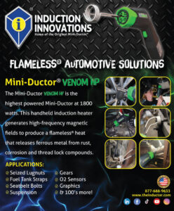 Induction Innovations Mini-Ductor Venom HP flameless automotive induction heating tool