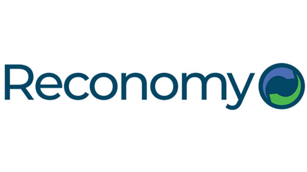 Reconomy logo representing circular economy and resource management solutions.