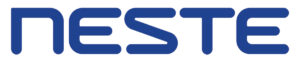Neste corporate logo used in coverage of renewable fuels, sustainable materials and circular economy initiatives.