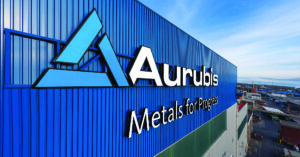 Aurubis metals recycling and copper production facility supporting nonferrous metal processing and circular economy initiatives