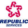 Republic Services logo representing waste collection, recycling and environmental services.