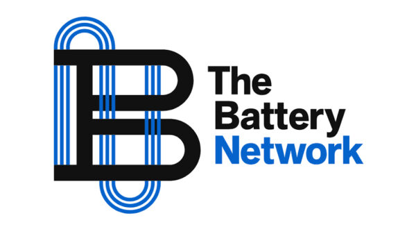The Battery Network logo representing battery recycling and battery supply chain collaboration.