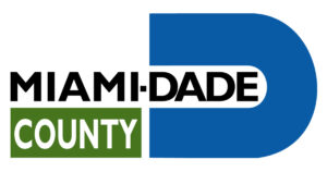 Miami-Dade County logo representing solid waste management and recycling services.