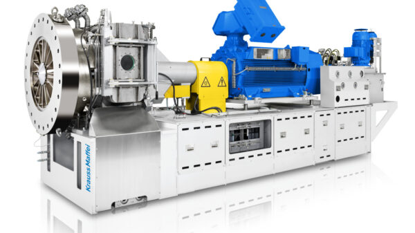 KraussMaffei underwater pelletizer for plastics processing and recycling applications