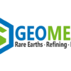 Geomega rare earth magnet recycling company logo