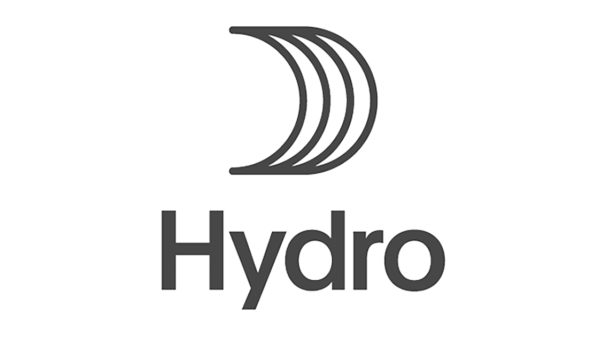 Hydro logo for recycled aluminum supplier