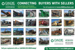 DADE Auctions used recycling equipment marketplace advertisement